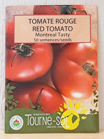 SEEDS - Tomato Montreal Tasty (Tourne-sol)